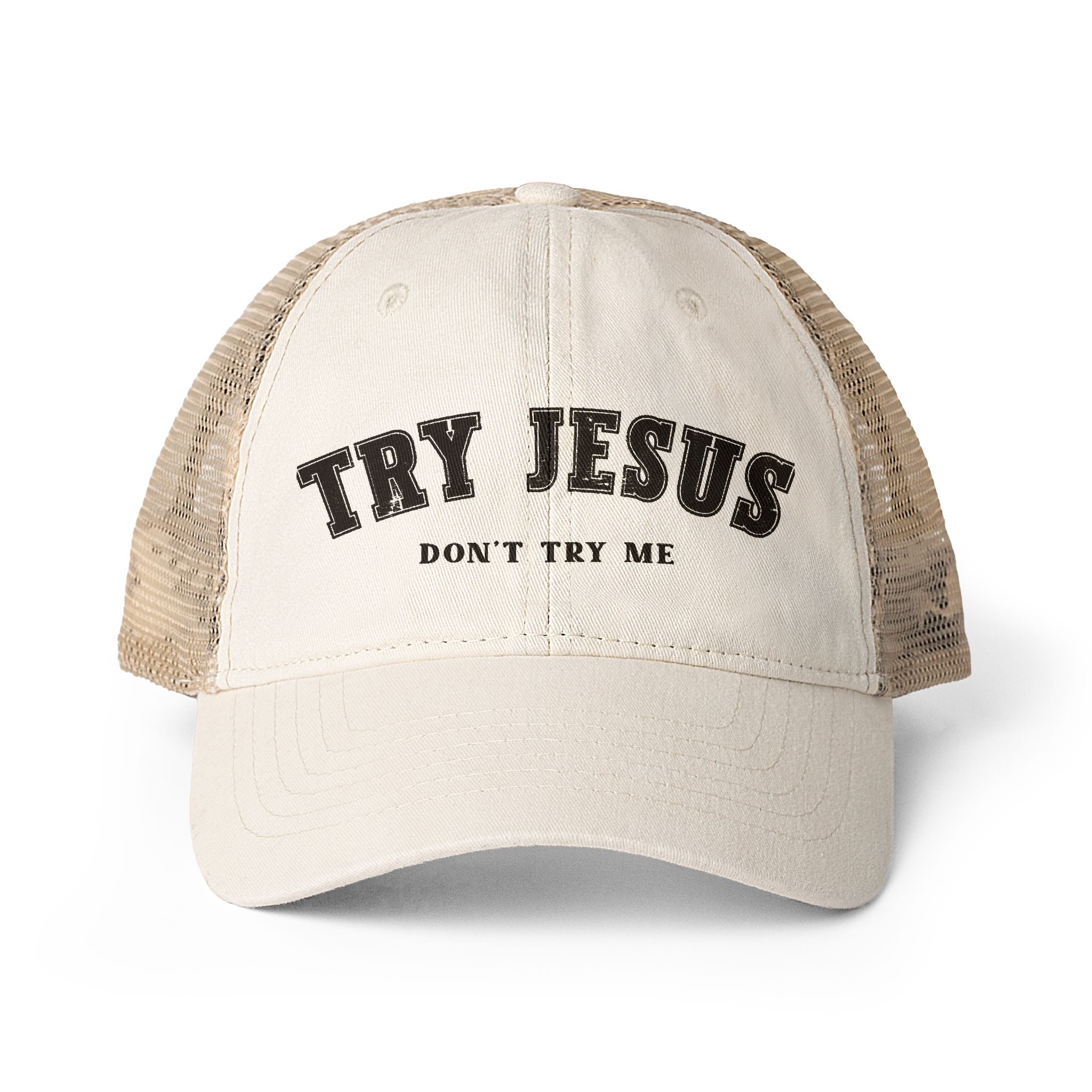 Women's Washed Mesh-Back Cap